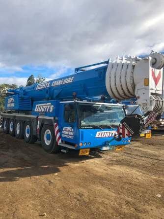 Elliott's crane in the fleet