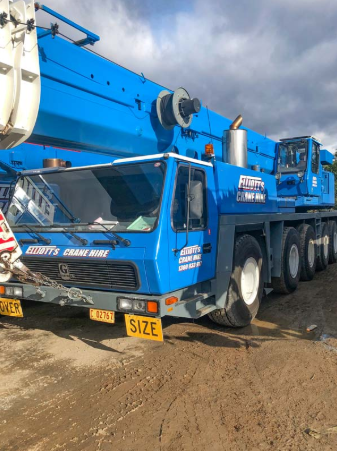 Elliott's crane in the fleet