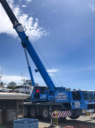 Elliott's crane in the fleet